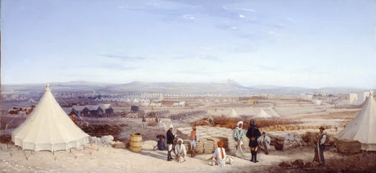 Camp de cavalerie indienne, Malte, 1878